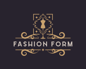 Mannequin - Fashion Tailor Mannequin logo design