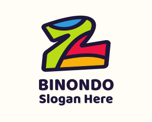 Colorful Number 2 Logo