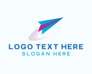 Shipment - Flight Plane Travel logo design