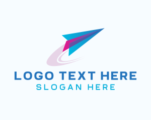 Delivery - Flight Plane Travel logo design