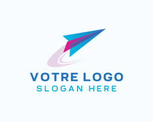 Aircraft - Flight Plane Travel logo design