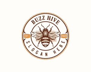 Kansas Honeybee Apiary logo design