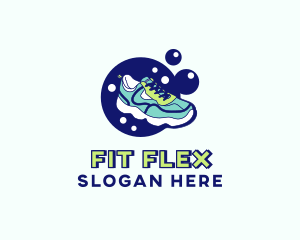 Activewear - Fitness Sports Shoes logo design