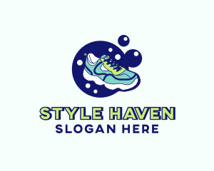 Runner - Fitness Sports Shoes logo design