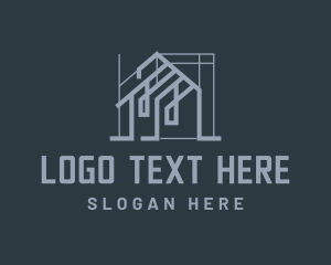 Lease - House Architect Realty logo design