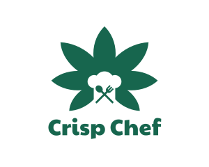 Cannabis Chef Hat logo design