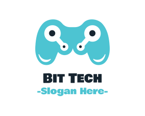 Tech Gaming Controller  logo design