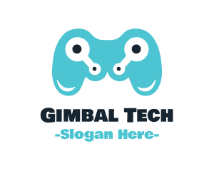 Tech Gaming Controller  logo design