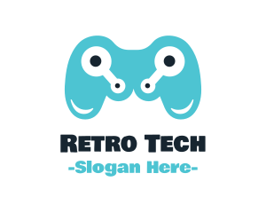 Tech Gaming Controller  logo design