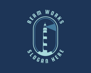 Beam - Lighthouse Light Ray logo design