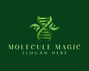 Molecule - Organic DNA Laboratory logo design