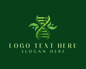 Natural - Organic DNA Laboratory logo design