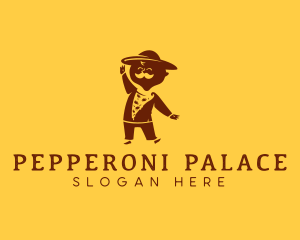 Pepperoni - Pizza Guy Pizzeria logo design