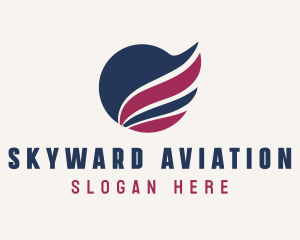 Generic Wing Aviation logo design