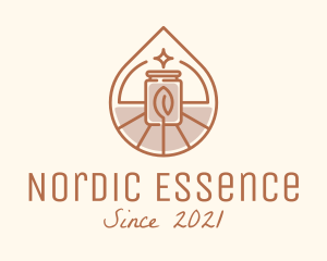 Candle Fragrance Oil  logo design