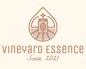 Candle Fragrance Oil  logo design