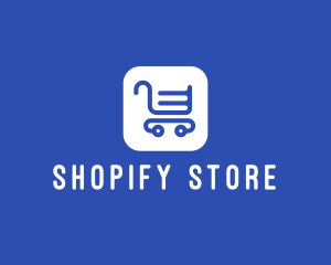 Online Shopping App logo design