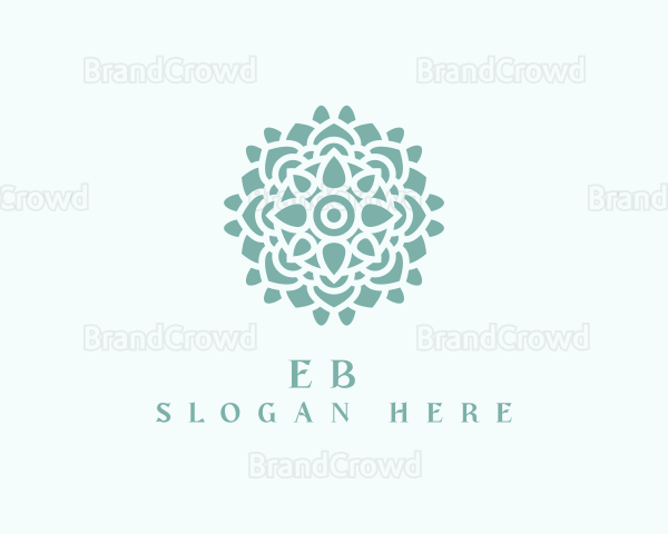 Floral Wellness Mandala Logo