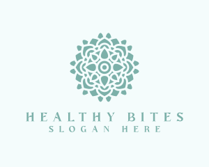 Floral Wellness Mandala logo design