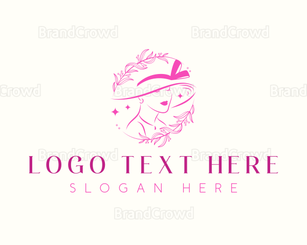 Lady Beauty Hat Logo