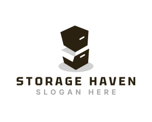 Warehouse - Box Storage Warehouse logo design
