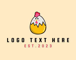 Hatch - Chicken Egg Hatch logo design