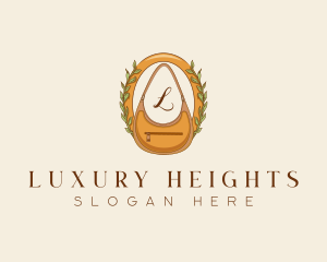 Luxury Leather Bag logo design