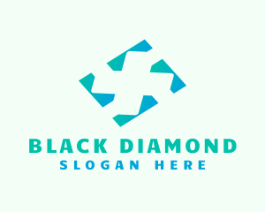 Diamond Medical Cross logo design