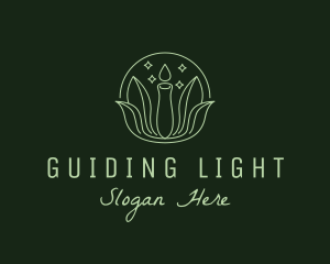  Candle Light Sparkle logo design