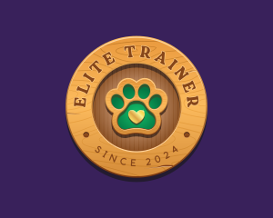 Paw Print Pet Veterinary logo design