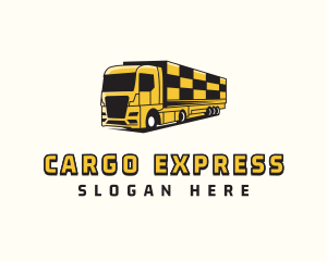 Freight Trucking Haulage logo design