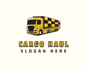 Freight Trucking Haulage logo design