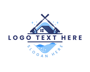 Home - Power Washing Home Clean logo design