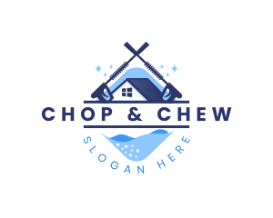 Power Washing Home Clean Logo