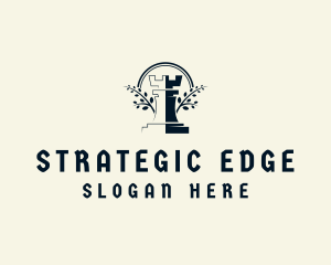 Strategy - Rook Chesspiece Strategy logo design