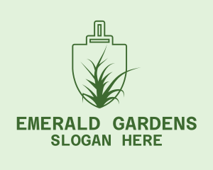 Shovel Gardening Tool  logo design