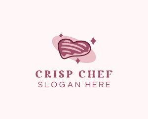 Heart Sugar Cookie logo design