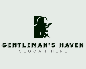 Mysterious Gentleman Spy logo design