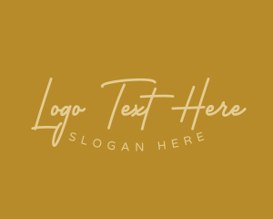 Vlogger - Fashion Lifestyle Business logo design