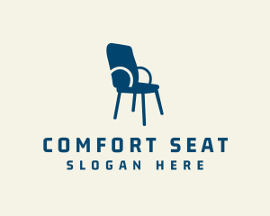 Furniture Chair Seat logo design