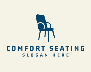 Furniture Chair Seat logo design