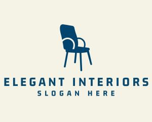 Furniture Chair Seat logo design