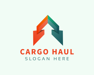 Arrow Logistic Company logo design