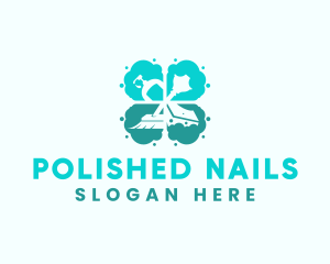 Janitorial Disinfectant Cleaning logo design