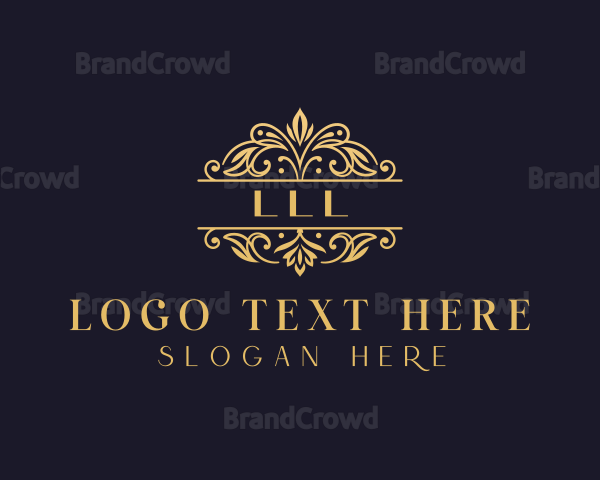 Stylish Wedding Event Logo