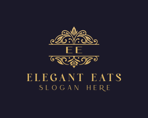 Stylish Wedding Event logo design