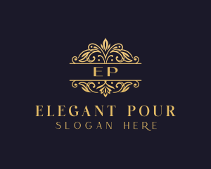 Stylish Wedding Event logo design