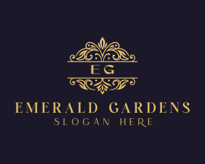 Stylish Wedding Event logo design