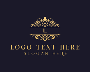 Stylish Wedding Event Logo