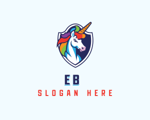 Creature - LGBTQIA Pride Unicorn logo design